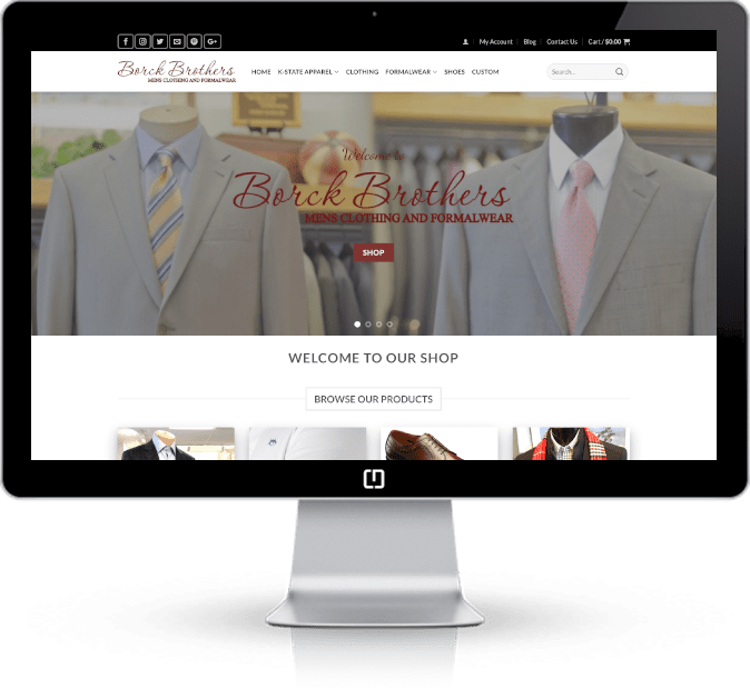 web store design