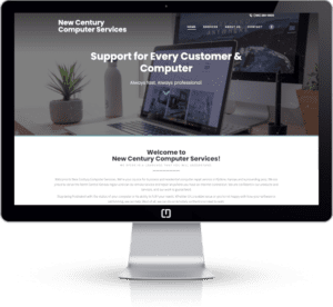 computer services website design