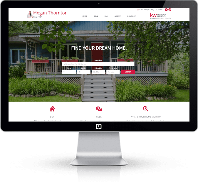 manhattan kansas real estate website design