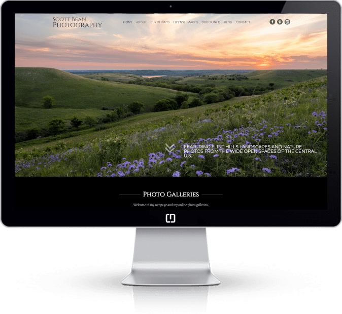 photographer website design