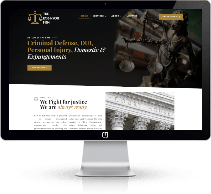 attorney website design