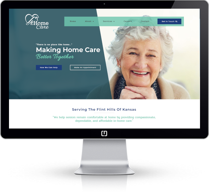 homecare website design