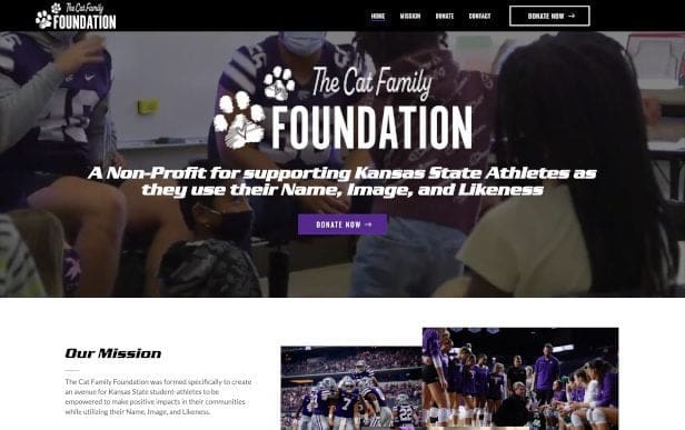 Sport Foundation Web Design