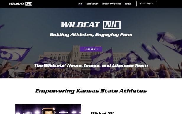 KState Sports Web Design